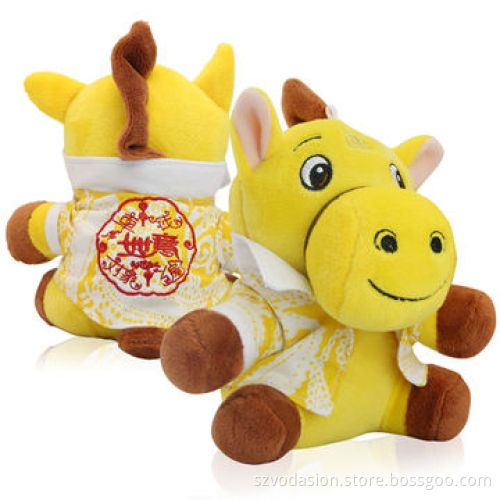 Hot sale new fashion universal 6,000mAh external portable cartoon horse power bank for gifts